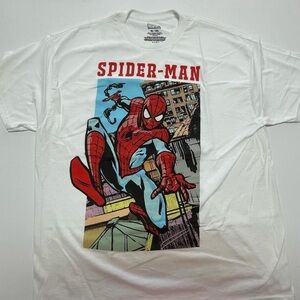 Marvel Spider-Man White T-Shirt
